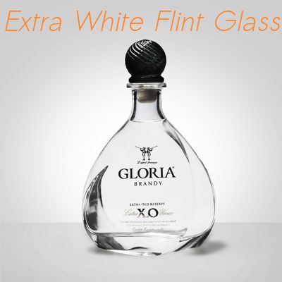 acheter Flacon en verre ovale de whiskey 100ml 500ml avec Cork Glass Closures en bois online manufacture