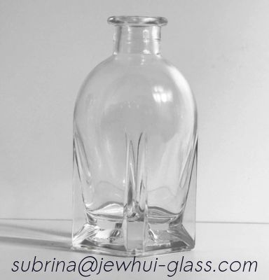 acheter 375ML Rumquila, Vodquila,  whiskquila,  Xo, Brandy, Cognac Glass Bottle With hollow Glass Stopper fabrication en ligne