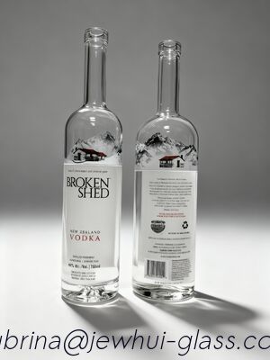 acheter 700 ml, 1000 ml bouteille en verre - personnalisation, bouteille en verre Super Flint, Vodka néo-zélandaise fabrication en ligne