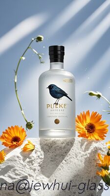 acheter Bouteille en verre de vodka de 750 ml - personnalisation, bouteille en verre Super Flint, bouteille de luxe fabrication en ligne