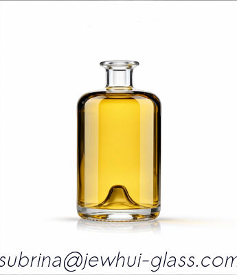 acheter Apothécaire Bouteille en verre de whisky clair de qualité supérieure 75cl ou 70cl ronde avec push up fabrication en ligne