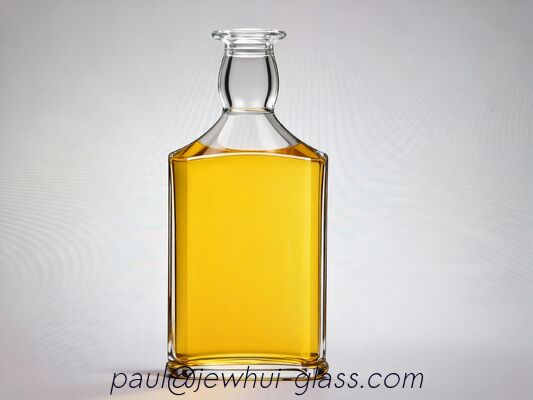 Qualité  750ml    Bourbon , Rum , whiskey Premium Clear Whiskey Glass Bottle usine