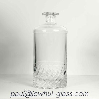 acheter Galvanoplastie d'or de bouteille en verre de carafe de bouteille de Crystal Glass Stopper Brandy Glass fabrication en ligne