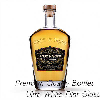 acheter La bouteille en verre d'esprit de Cork Sealing Tory Sons 500ML a gravé la surface en refief de décalque fabrication en ligne