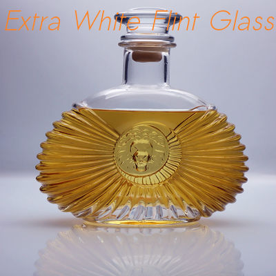 acheter Bouteille en verre de la meilleure qualité d'OEM Flint Glass 1000ml avec le bouchon en verre online manufacture