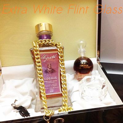 acheter La bouteille en verre de Brandy de Majesté XO est un décanter en verre de flint de 1200g. online manufacture