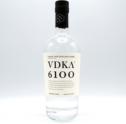 acheter Label 1000ml 1750ml 3000ml de décalque de bouteille de Flint Glass Oval Empty Vodka online manufacture