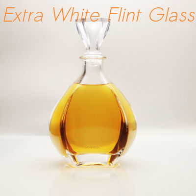 acheter Fond plat épais de luxe de la meilleure qualité 500ml 750ml de la bouteille 1200g de spiritueux d'OEM online manufacture