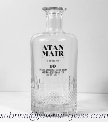 Bon prix 700ml  ATAN MAIR SCOTTISH OAK CASK WHISKEY  Glass Bottle -Customization, Super Flint Glass Bottle, Scottish WhiskeyRum en ligne