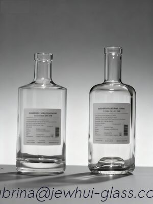 Bon prix Bouteille en verre de vodka de 750 ml - personnalisation, bouteille en verre Super Flint, bouteille de luxe en ligne