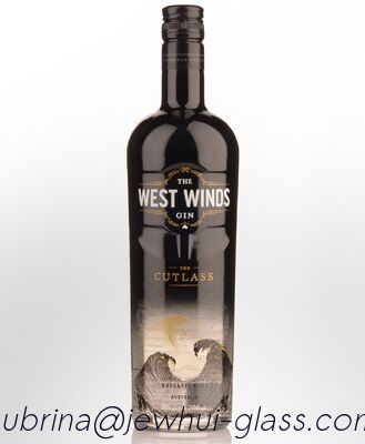 Bon prix Bouteille en verre de gin classique parfaite pour les distillateurs artisanaux et les exportateurs de boissons avec un verre épais et une finition élégante en ligne