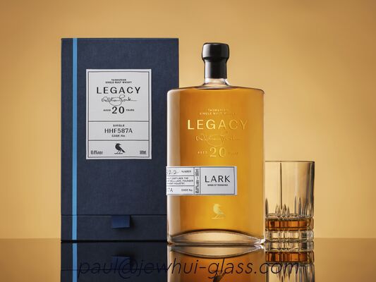 Bon prix Bouteilles en verre de 500 ml de whiskey à la lierre en ligne