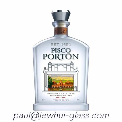 Bon prix Bouteilles en verre Pisco Permu de 750 ml en ligne