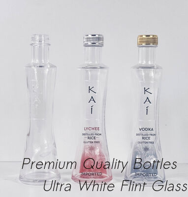Bon prix 200ml slim Vodka Bouteille en verre avec bouchon T-CORK ou GPI, bouchons Gula en ligne
